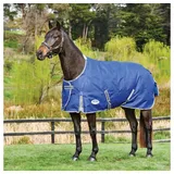 WeatherBeeta Pferde-Regendecke Weatherbeeta Comfitec Premier Free II Standard Lite 0g - dark blue/grey/white 120 cm