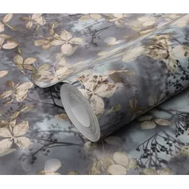 Erismann Vliestapete PURITY 0,53 m x 10 m 0 g Blau
