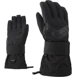 Ziener Erwachsene MILAN AS glove SB Snowboard-Handschuhe, black hb, 9 (L)