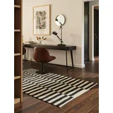 HANSE HOME Donna Schwarz Natur Weiß, - 120x180 cm