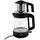 Mulex Tee Express 2-in-1 Teekocher & Wasserkocher aus Glas - 1L + 2L - Schwarz