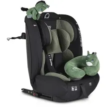 Moni Kindersitz i-Size i-Safe (76-150cm) Isofix, Top Tether, 13-fach verstellbar grün