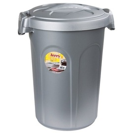 Kerbl 82268 Haustierfutterlagertüte/Behälter Behälter für Tiernahrung Kunststoff Grau