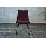 KAWOLA Esszimmerstuhl NEW CHARME Velvet purple