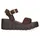 TAMARIS Keilsandaletten Damen Braun 42