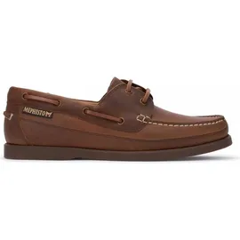 Mephisto Boating Bootsschuh Glattleder Tobacco, braun(braun), Gr. 9 - 43 EU