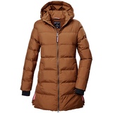 KILLTEC Mädchen Steppparka/Parka mit Kapuze KOW 359 GRLS QLTD PRK, braun, 152, 42151-000