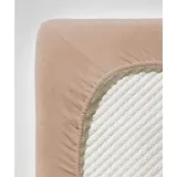 FLEURESSE Comfort 001117 Jersey 90 x 200 - 100 x 220 cm sand