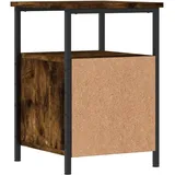 vidaXL Nachtschrank Räuchereiche 34 x 35,5 x 50 cm Braun