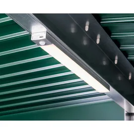 Hörmann LED-Magnetlampe mit Bewegungssensor 3,4 x 43 cm Aluminium Silber