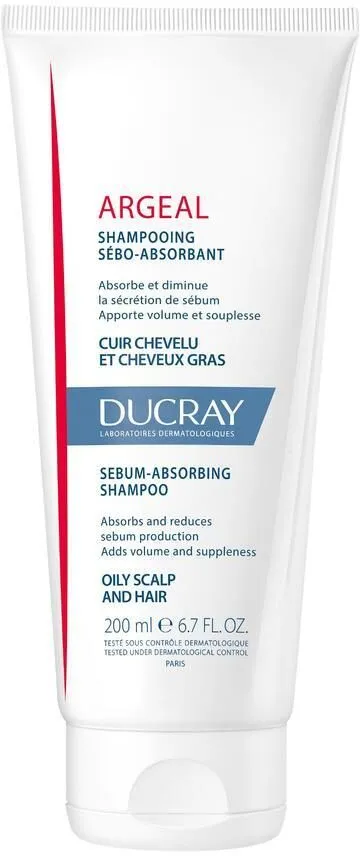 Ducray Argeal Shampooing sébo-absorbant 200 ml shampooing