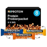 Be-Kind Proteinriegel Probierpaket verschiedene Sorten 8 x 50 g
