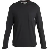 Icebreaker Herren Tech Lite III Longsleeve - schwarz)