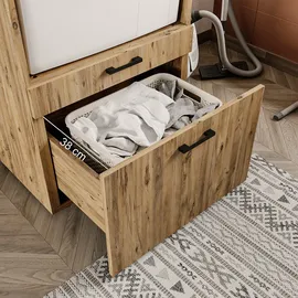 roomartstore.de Waschmaschinenschrank 62 x 0 x 0 cm Weiß