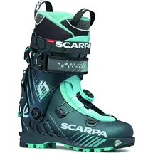 Scarpa F1 Damen Tourenskischuh Anthrazit/Aqua 25