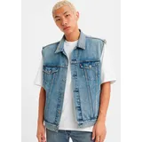 Levi's Relaxed Trucker Weste Blau M