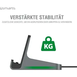 4smarts VoltDock Tablet-Dockingstation schwarz