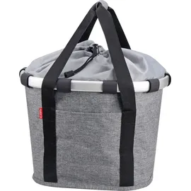 KLICKfix Bikebasket twist sky rose