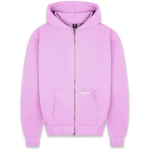 dropsize Sweatjacke DROPSIZE "Dropsize Herren Super Heavy Blank Zip-Hoodie", Herren, Gr. S, pink, 70% Baumwolle, 30% Polyester, unifarben, Sweatjacken Sweatjacke