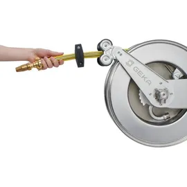 Geka EA15SK automatischer Schlauchaufroller 12,5 m grau