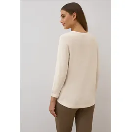 Cecil V-Neck Strickpullover, - beige