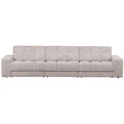 Sofa Date 3-Sitzer mit Cordbezug, Natur