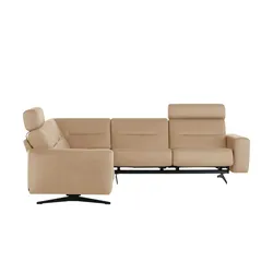 Stressless Ecksofa  Stella , beige , Maße (cm): B: 288 H: 78 T: 258