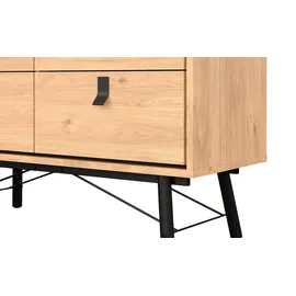 CaliCosy Kommode Ripley 102 x 95 x 40 cm Holzfarben