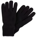 CAMEL ACTIVE Handschuhe mit geripptem Abschluss, Dunkelgrau Melange, M