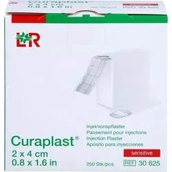 Rausch CURAPLAST Inj.Pflaster sensitiv 2x4 cm 250 ct 