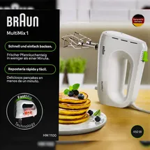 Braun MultiMix 1 HM 1100 Handmixer