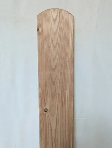 Einzelbohle Barin Kopf gerundet europ. Lärche natur 1,6x14,5x180cm
