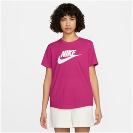 Nike Damen Shirt W NSW TEE ESSNTL ICN FTRA, FIREBERRY/WHITE, S