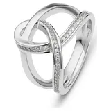 JETTE Damenring INFINITY 87745384 - silber - 57