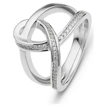 JETTE Damenring INFINITY 87745384 - silber - 57