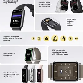 Xiaomi Smart Band 9 Pro Moonlight Silver