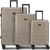 CAMEL ACTIVE Hanoi Koffer-Set 3-tlg. beige/braun/khaki