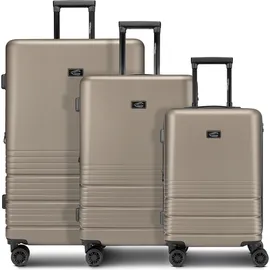 CAMEL ACTIVE Hanoi Koffer-Set 3-tlg. beige/braun/khaki