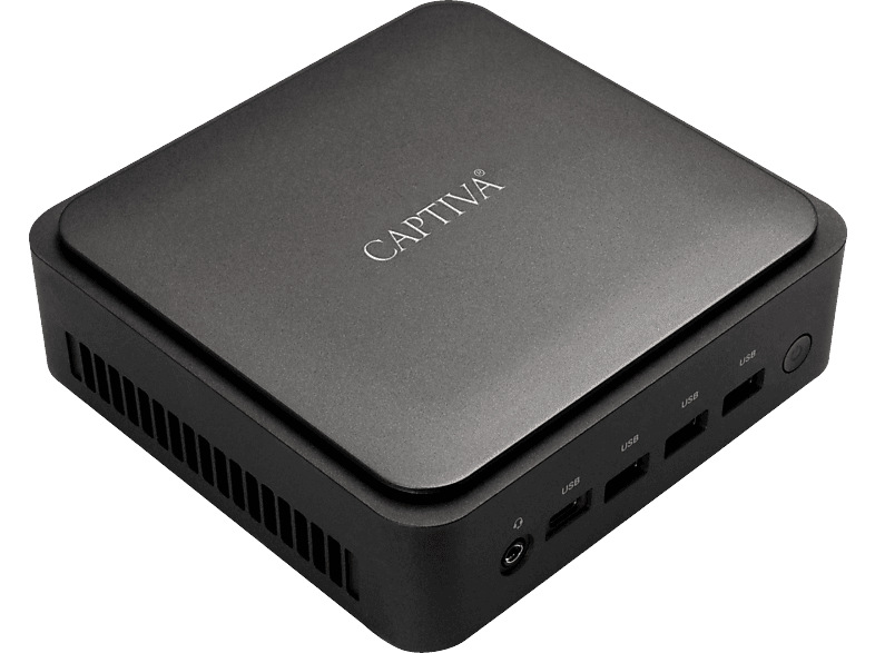 CAPTIVA Power Starter I77-770, Mini PC mit Intel® CoreTM i3 i3-1220P Prozessor, 32 GB RAM, 1 TB SSD, Intel®, UHD Graphics, Windows 11 Pro (64 Bit)