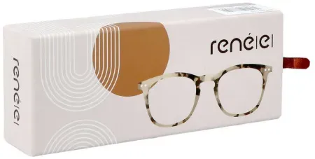 Renée Brille Re Z01 Vanilla Latte Tortoise Blue Light 1 Paar
