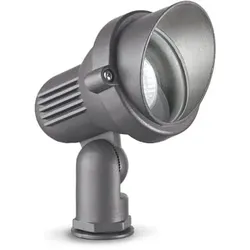 Ideal Lux Outdoor Bodenstrahler TERRA PT1 SMALL, GU10 max. 35W, Anthrazit IDEA-033037