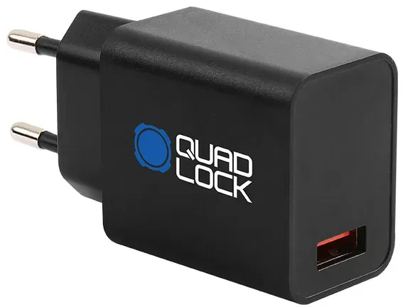 Quad Lock EU-standaard voedingsadapter USB type A