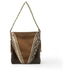 Mustang für Damen. BLAIR Blair braune Tasche (OSFA), Lässig, Synthetisch