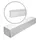 PROFHOME DECOR PROFHOME 653116-Box Sockelleisten 1 Karton Set mit 12 Fußleisten Weiß