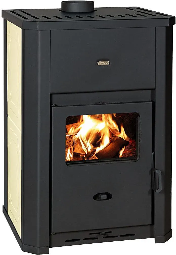 Kamin PRITY WD W24 D – 24 kW Max, 31 L Wassertank, Energieeffizienzklasse A, Ø150 mm Rauchrohr
