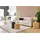 miliboo Elfenbeinfarbener recycelter Teppich mit Langflor 160 x 230 cm Aimee