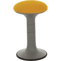 STIER OFFICE STIER Polsterhocker orange mit Schwingeffekt Sitzhöhe 550