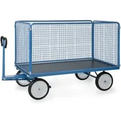 fetra Handpritschenwagen 6446V - Tragkraft 1250kg Vollgummi-Reifen