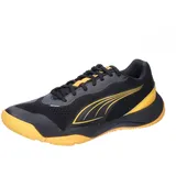 Puma Solarstrike III Indoor Court Shoe, Black-Sun stream/PUMA White, 43