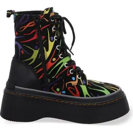 Gemini Anilina/ Kombi Stiefel für Damen schwarz, 37 EU